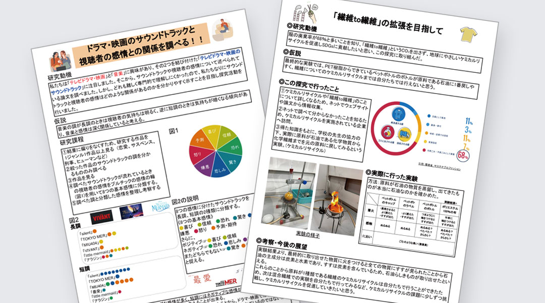 興味関心に向き合い、課題解決する力を身につける