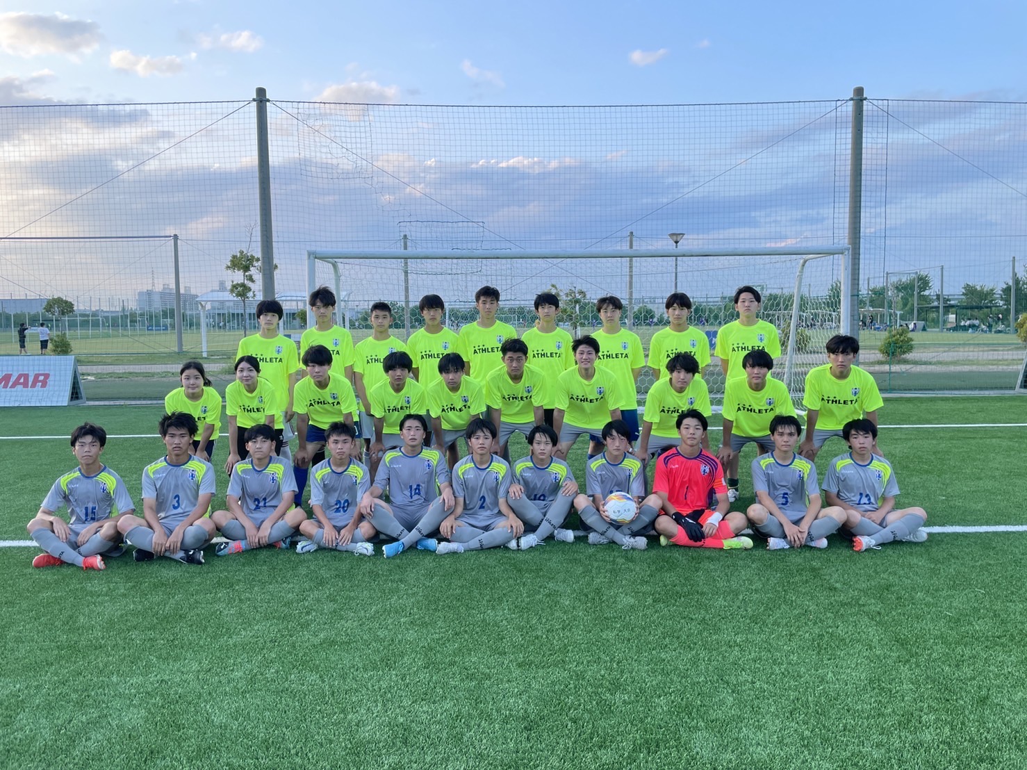 高校サッカー部 私学大会1回戦 サッカー部 クラブ活動 スクールライフ 追手門学院大手前中 高等学校